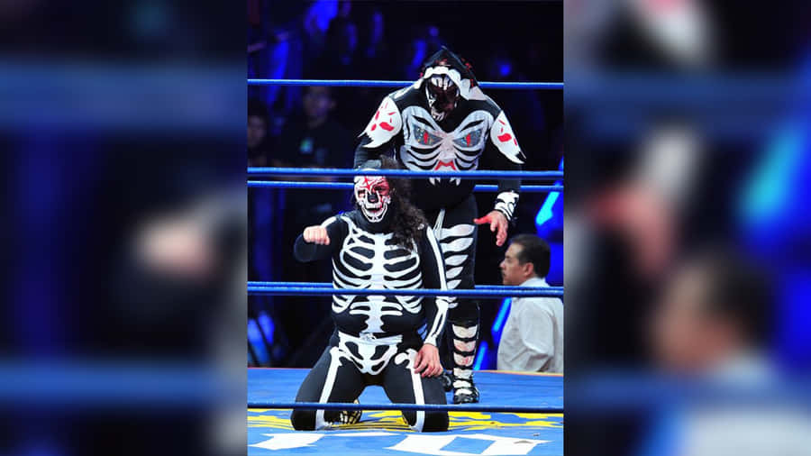 La Parka Wrestling Action Wallpaper
