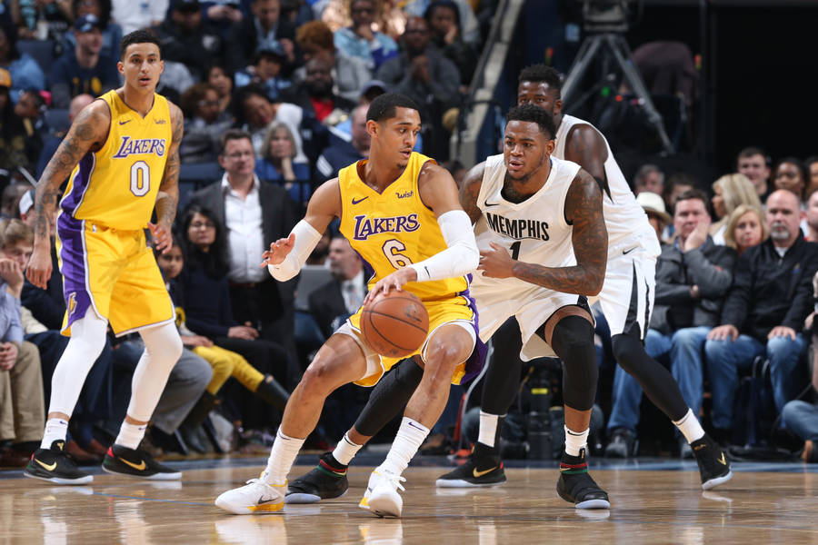 Lakers Player Jordan Clarkson Wallpaper