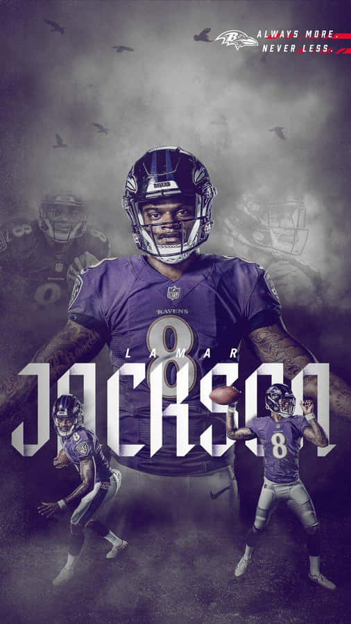 Lamar Jackson Of Baltimore Wallpaper
