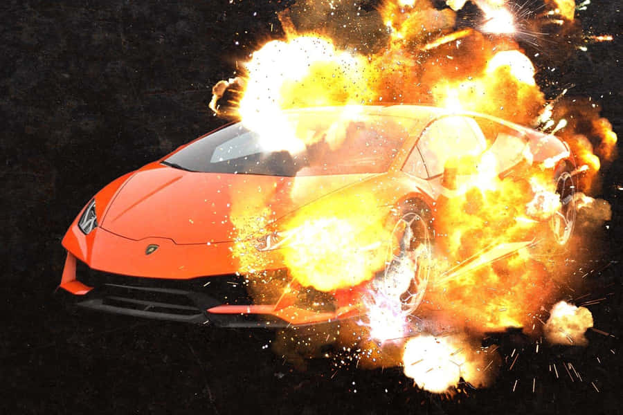 Lamborghini Huracan Inferno Wallpaper