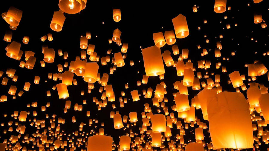 Lantern Festival Hd Lights Wallpaper