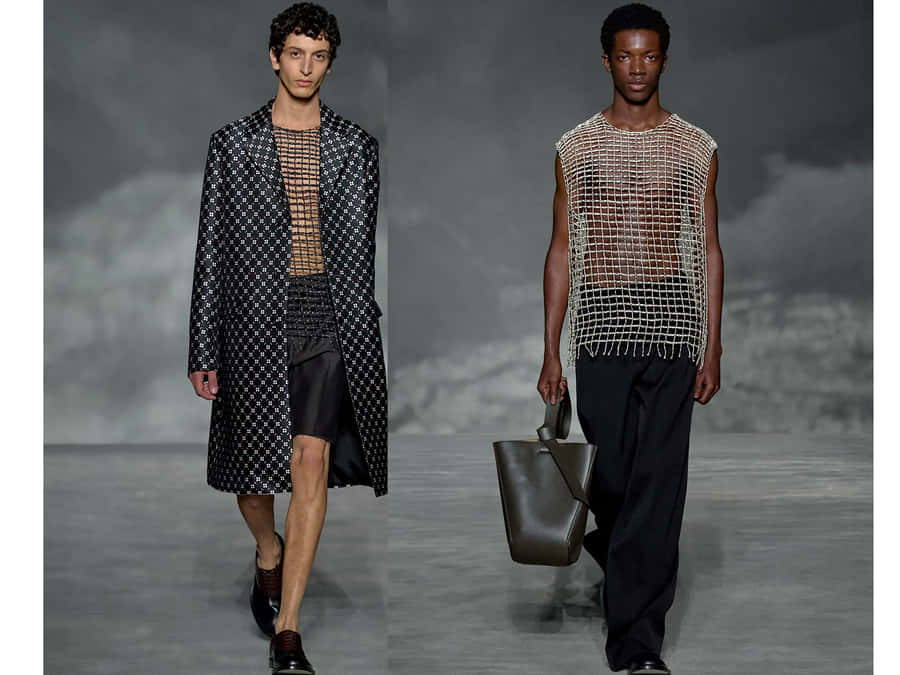 Lanvin Mesh Outfit Wallpaper