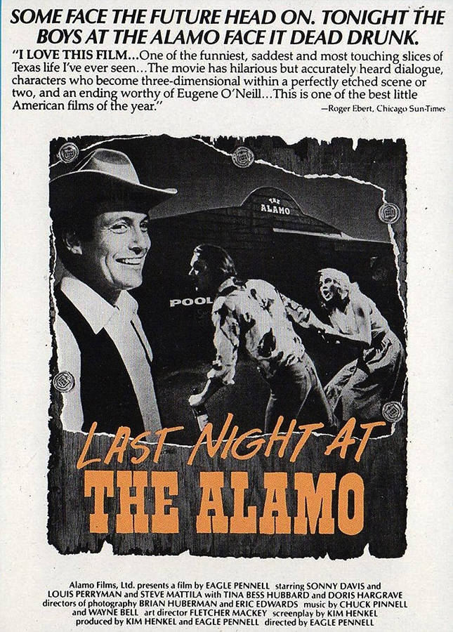 Last Night At The Alamo 1983 Indie Film Wallpaper