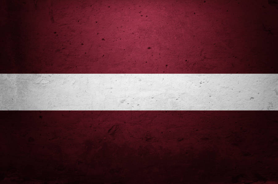 Latvia Red White Flag Wallpaper