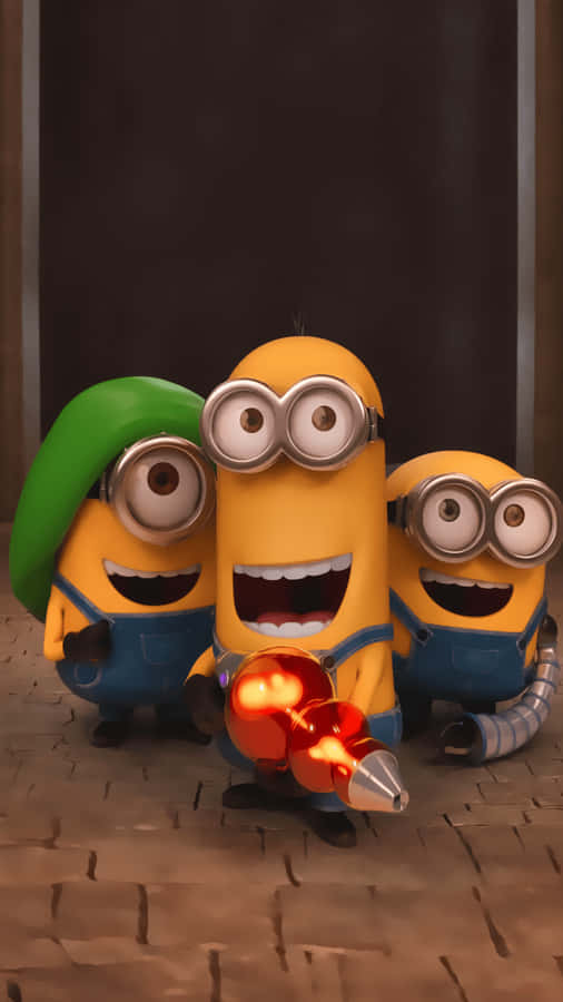 Lava Lamp Gun Despicable Me Minion Iphone Wallpaper