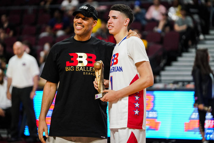 Lavar And Lamelo Ball Wallpaper