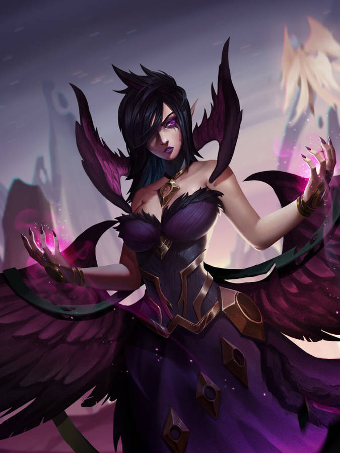 League Of Legends Iphone Evelynn Wallpaper