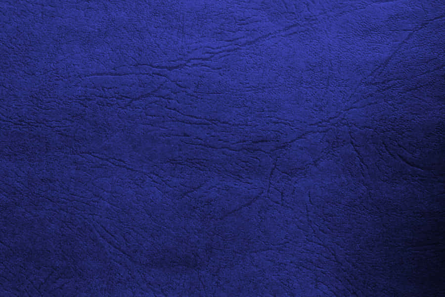 Leather Texture Velvety Blue Wallpaper