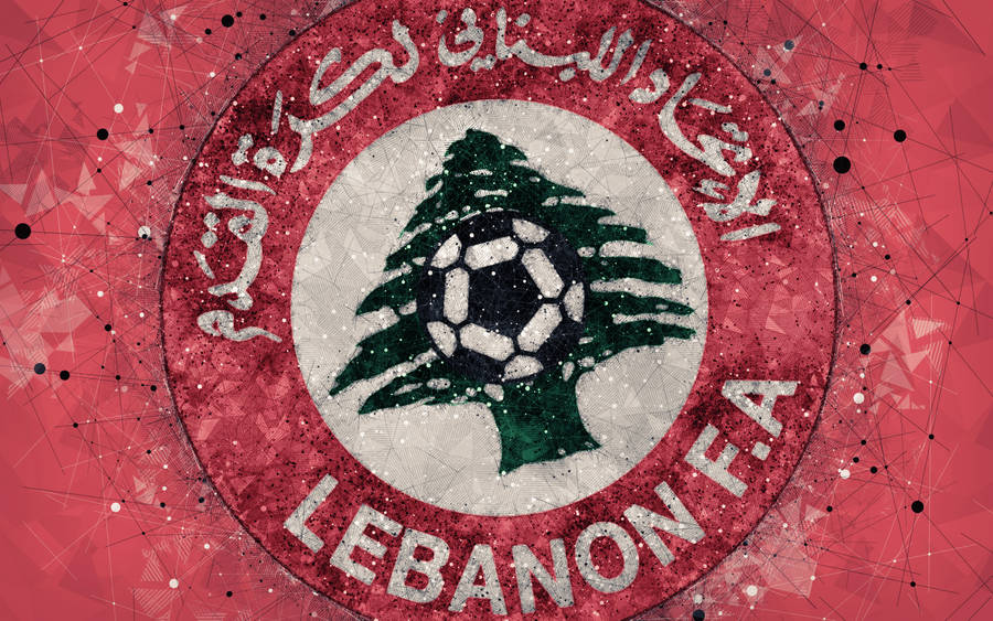 Lebanon National Football Team Logo Wallpaper