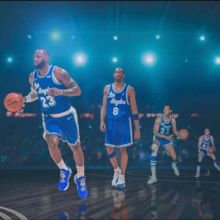 Lebron James Elgin Baylor Authentic Wallpaper