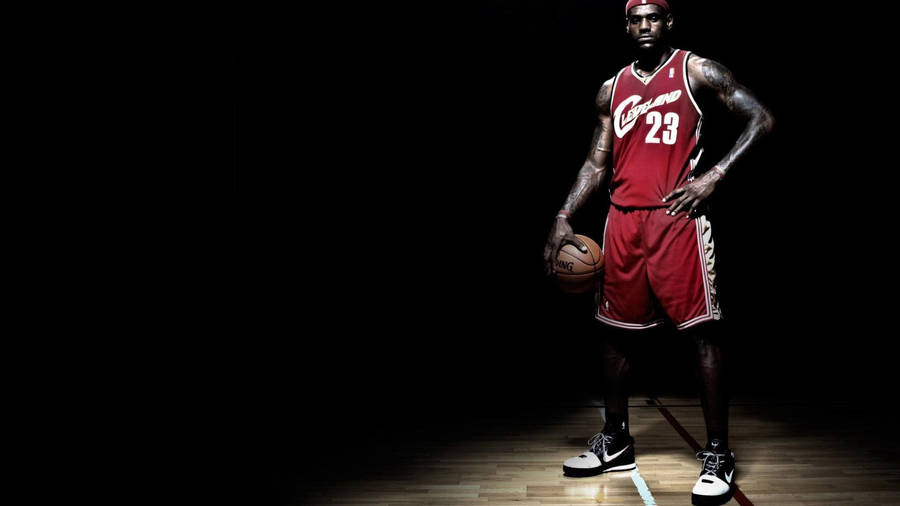 Lebron James Of The Nba Cleveland Cavaliers Wallpaper