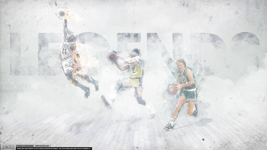 Legend Magic Johnson Art Wallpaper