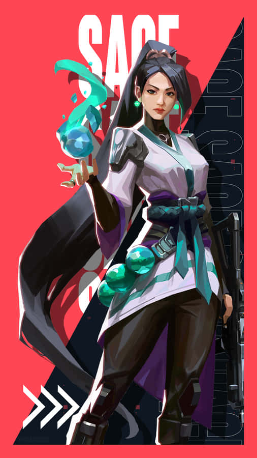 Legendary Character - Valorant Sage Wallpaper