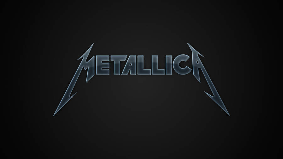 Legendary Heavy Metal Band Metallica Logo From 1983 Wallpaper