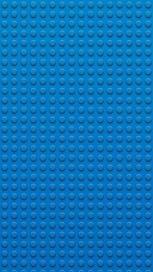 Lego Pattern Blue Iphone Wallpaper