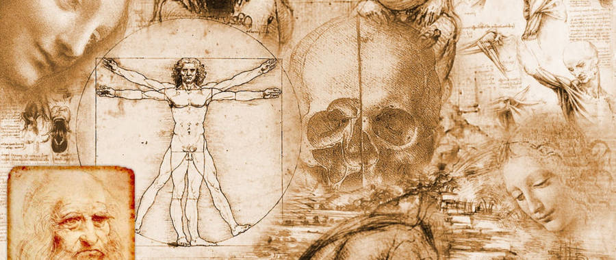 Leonardo Da Vinci Masterpieces Wallpaper