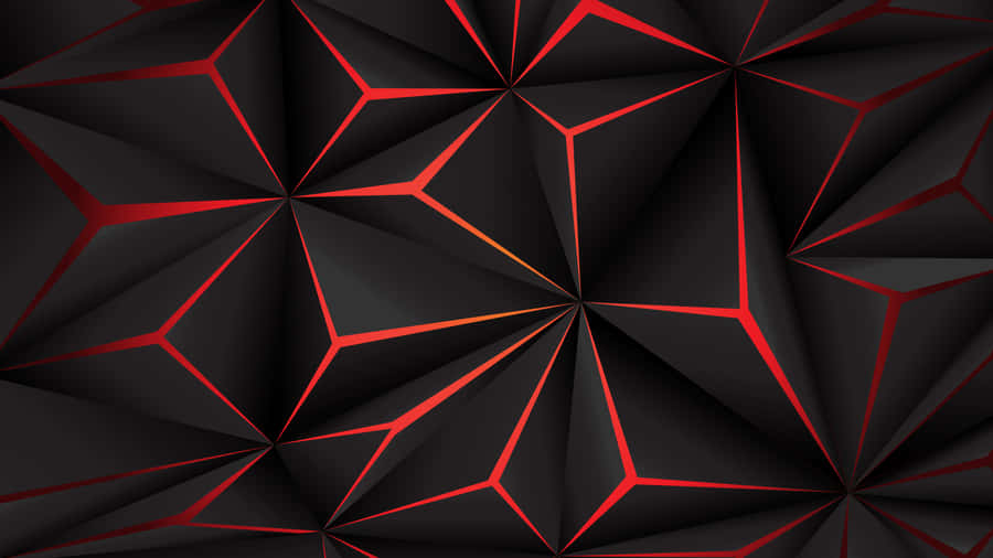 Let Yourself Go Mesmerized In This Geometric Hexagon Pattern Wallpaper
