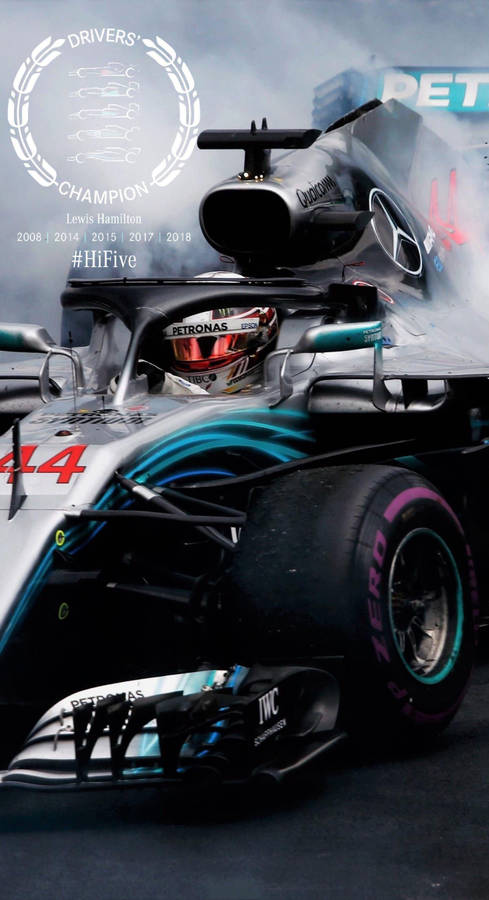 Lewis Hamilton Breaks Schumacher's Record With Win At Eifel Grand Prix Wallpaper
