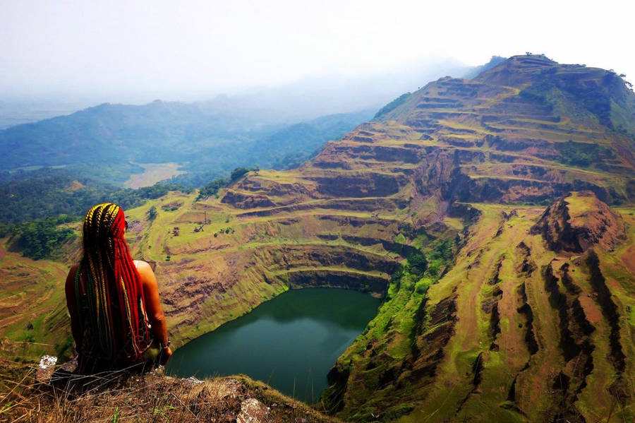 Liberia Land Terraces Wallpaper