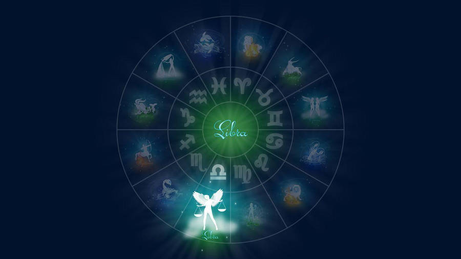 Libra Zodiac Chart Wallpaper