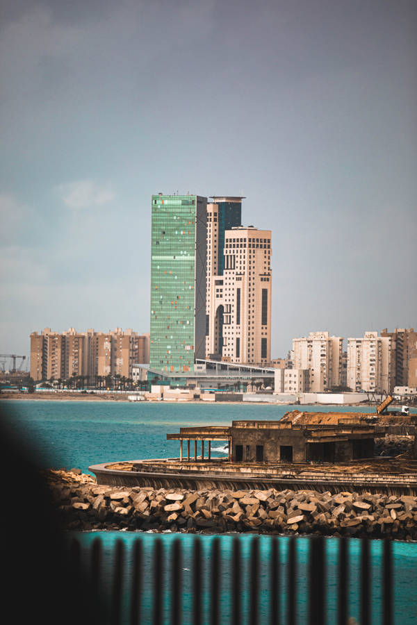 Libya Old Battleship Ruins Wallpaper
