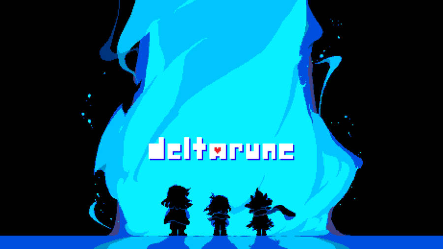 Light And Darkness Collide As Two Deltarune Heroes Find Themselves In Battle Against A Mysterious Force. Wallpaper