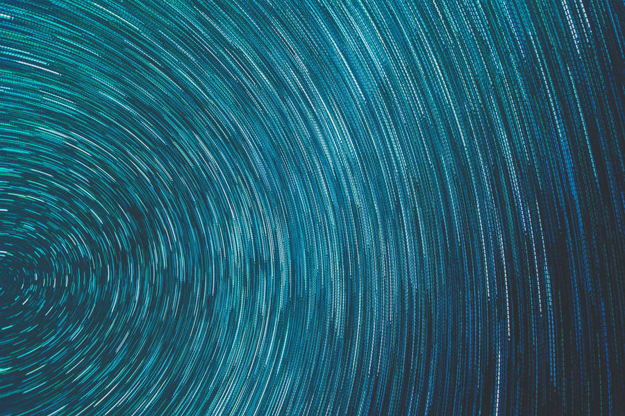 Light Blue Abstract Ellipses Wallpaper