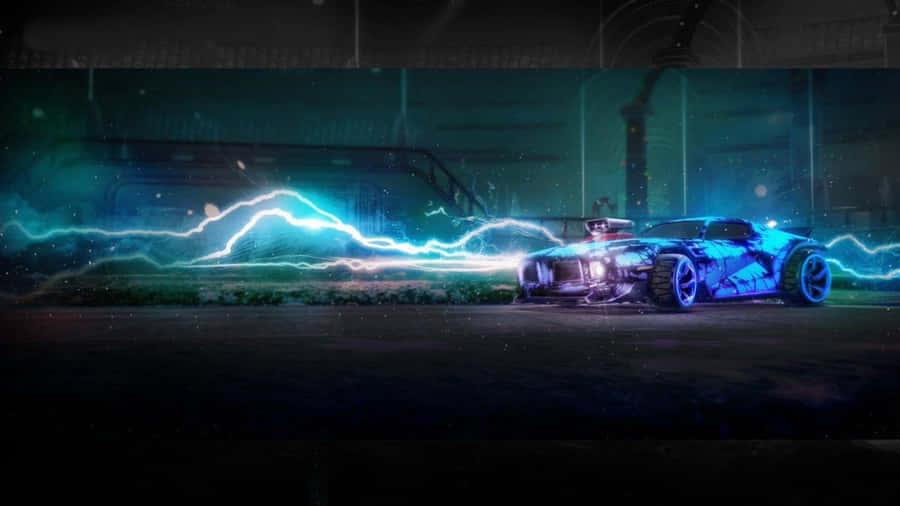 Lighting Bolt Rocket League 4k Wallpaper