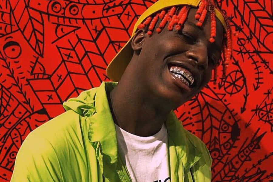 Lil Yachty Performing Live In Concert Wallpaper