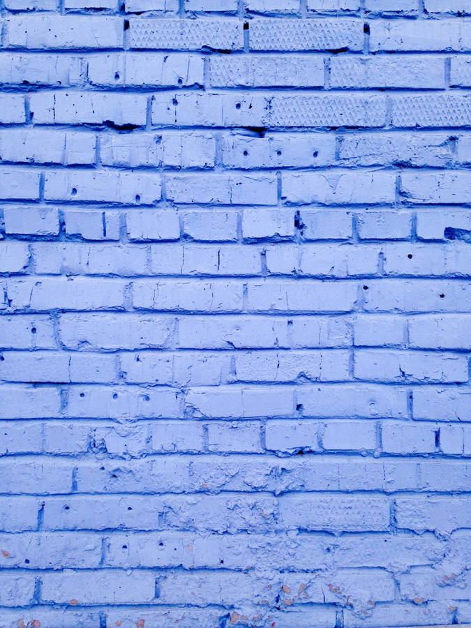 Lilac Brick Wallpaper