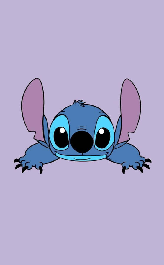 Lilo And Stitch Purple Art Wallpaper