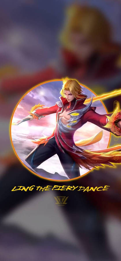 Ling Ml Fiery Dance Skin Wallpaper