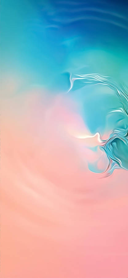 Liquid Color Art Galaxy S10 Plus Wallpaper