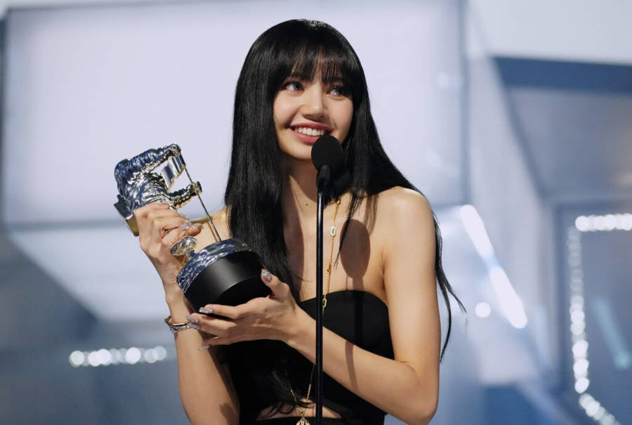 Lisa Blackpink Hd Vma Award Wallpaper