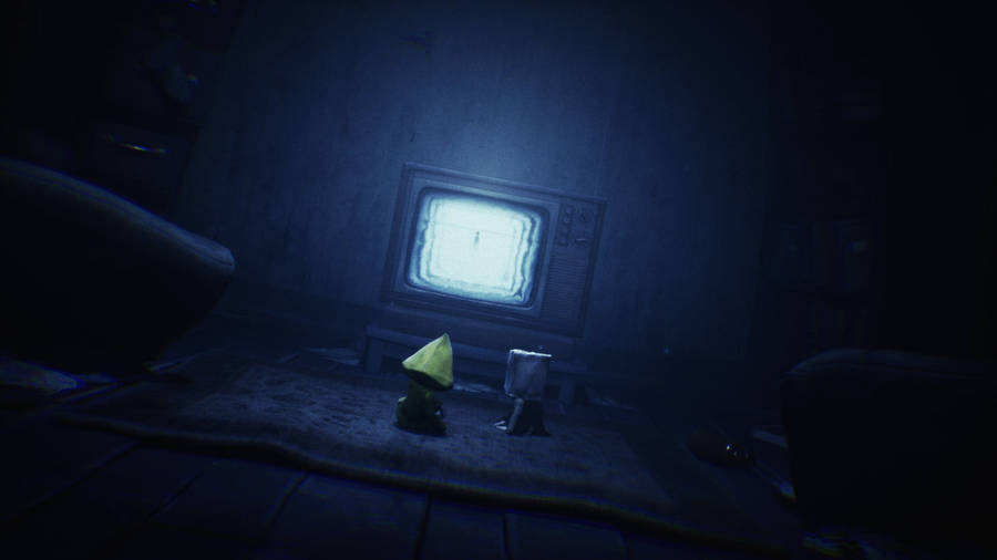Little Nightmares Mono And Six Wallpaper