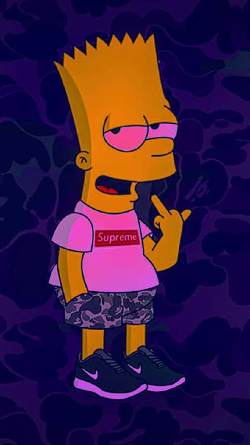 Live It Up With The Simpsons Wallpaper