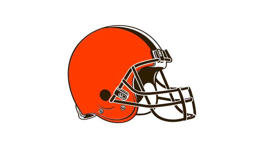 Logo Of The Cleveland Browns In National Football League Wallpaper