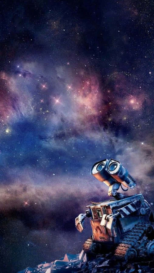 Longing Wall E Iphone Galaxy Stars Wallpaper