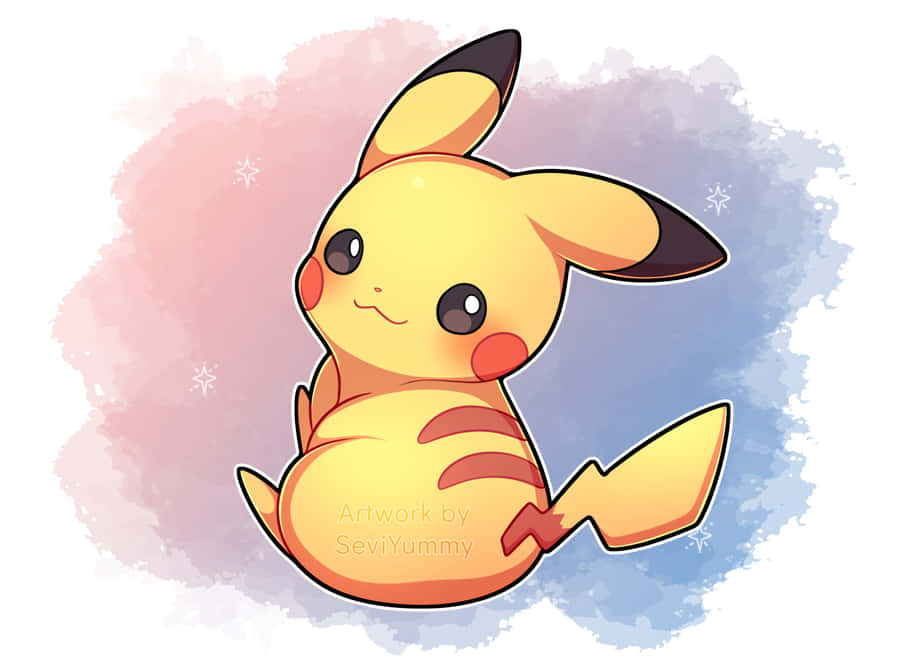 Look At This Adorable Baby Pikachu! Wallpaper