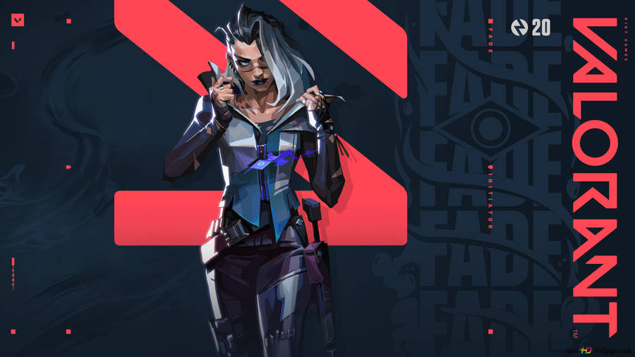 Look Out And Prepare As Fade Joins The Battle In Valorant. Wallpaper