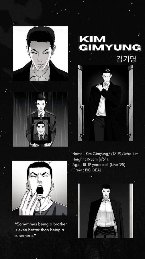 Lookism Kim Gimyung Wallpaper