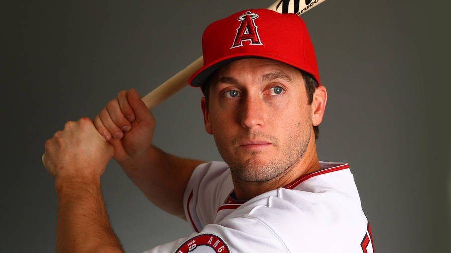 Los Angeles Angels David Freese Head Shot Wallpaper