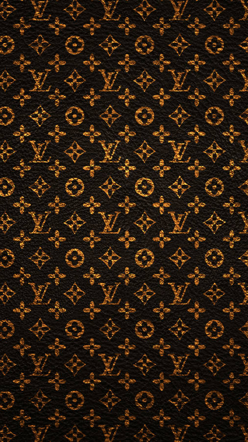 Louis Vuitton Phone Bronze Patterns Wallpaper