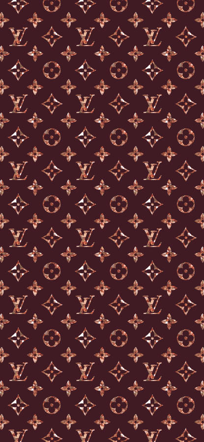 Louis Vuitton Rose Gold Iphone Wallpaper