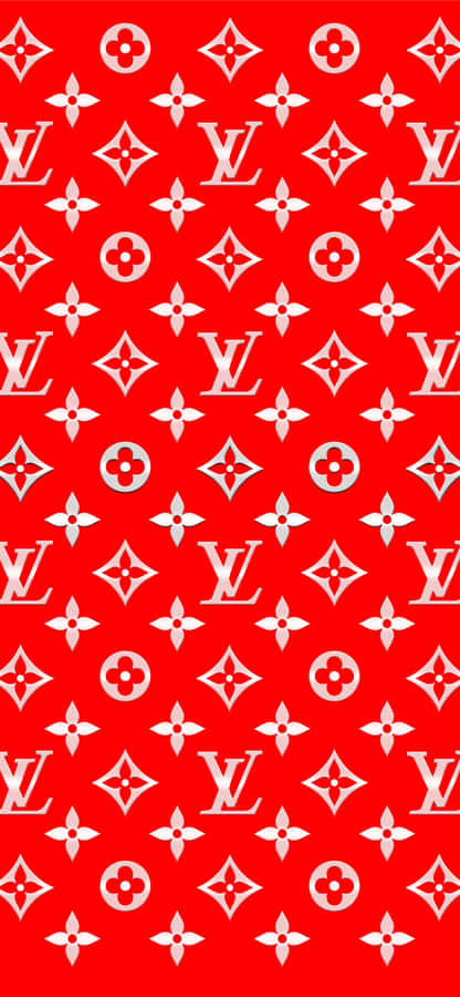 Louis Vuitton’s Iconic Pattern. Wallpaper
