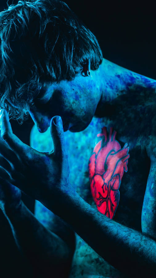 Love Failure Man Grieving Wallpaper