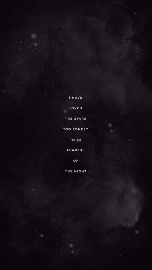 Loved The Stars Quote Acotar Wallpaper