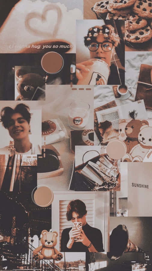 Loving Couple Embracing In A Beautiful Sunset Wallpaper