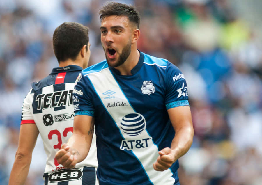 Lucas Cavallini Blue And White Uniform Wallpaper