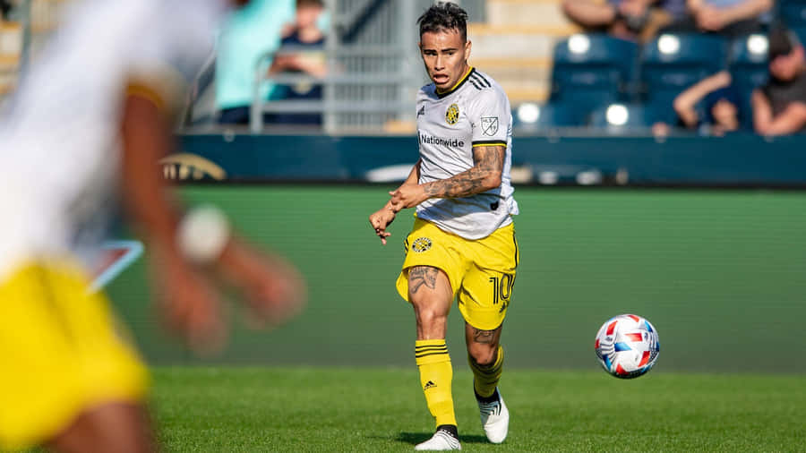 Lucas Zelarayan Tattooed Football Star Wallpaper